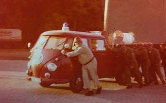 Erstes Feuerwehrauto 1963